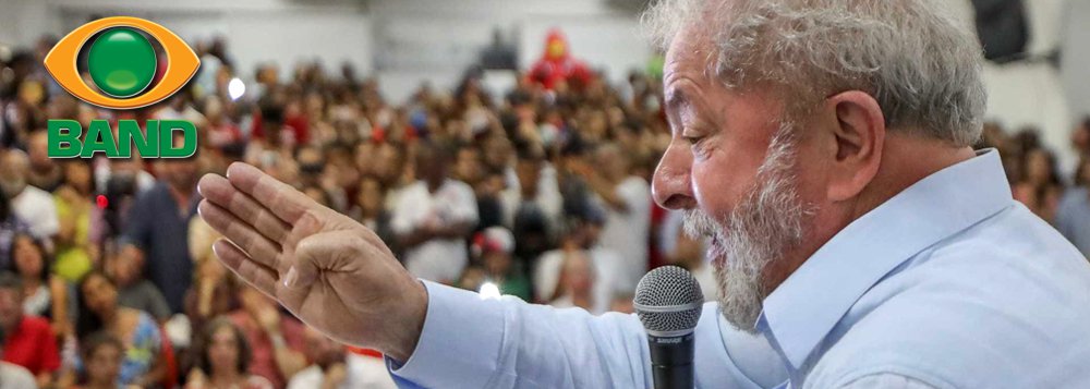 PT vai à Justiça para Lula estar no debate da Band