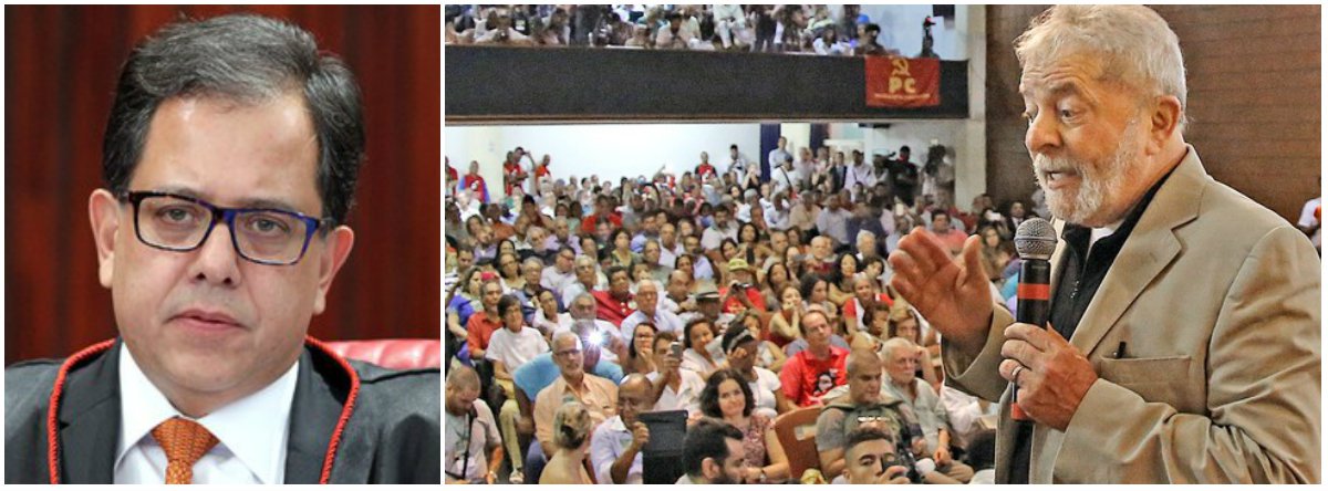 À margem da lei, TSE veta participação de Lula em debate na Rede TV