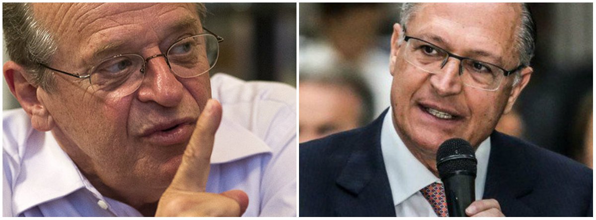 Tarso Genro critica Alckmin: cínico