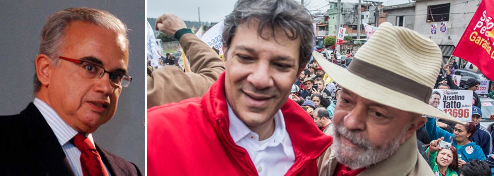 Marcos Coimbra:se Lula for cassado, votos serão transferidos para Haddad em horas