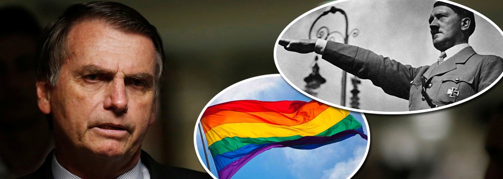 Bolsonaro preferia ser comparado a Hitler que a gay