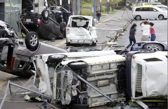 Forte tufão atinge oeste do Japão e deixa mortos