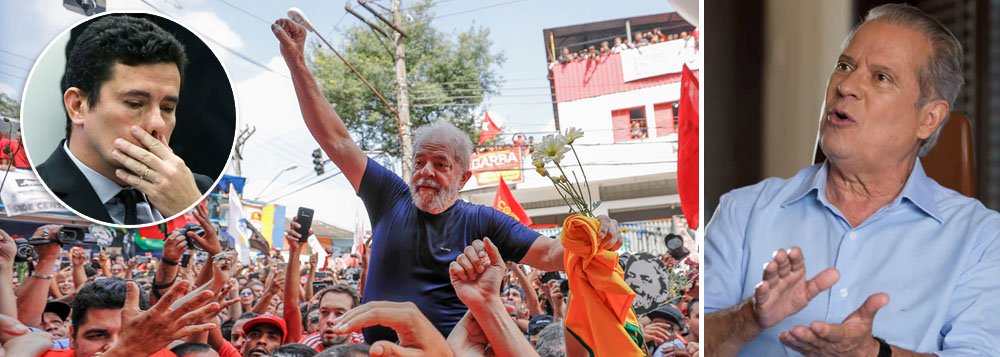 José Dirceu ao 247: objetivo da Lava Jato era eliminar Lula e o PT