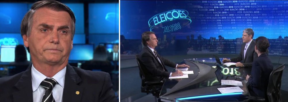 Bolsonaro faz Globo mais uma vez tentar explicar seu apoio ao golpe