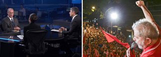 Jornal Nacional tenta esconder Lula mas fracassa