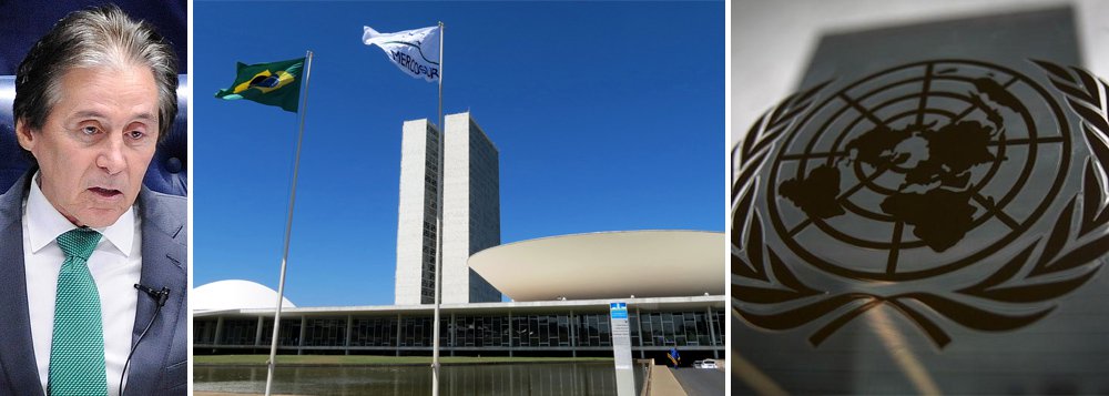 Congresso Nacional posiciona-se: Brasil assinou tratado e deve seguir ONU