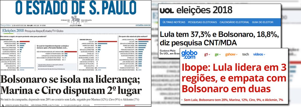 Jornal estampa em sua capa Bolsonaro como líder e causa indignação nas redes sociais