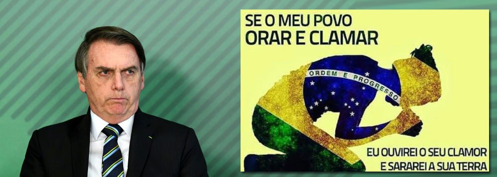 Apoiadores de Bolsonaro estão tentando ajudar Brasil com maratona de oração