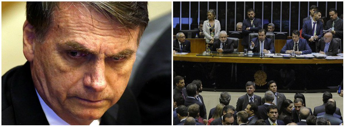 Bolsonaro volta a endossar fascismo e agride o parlamento