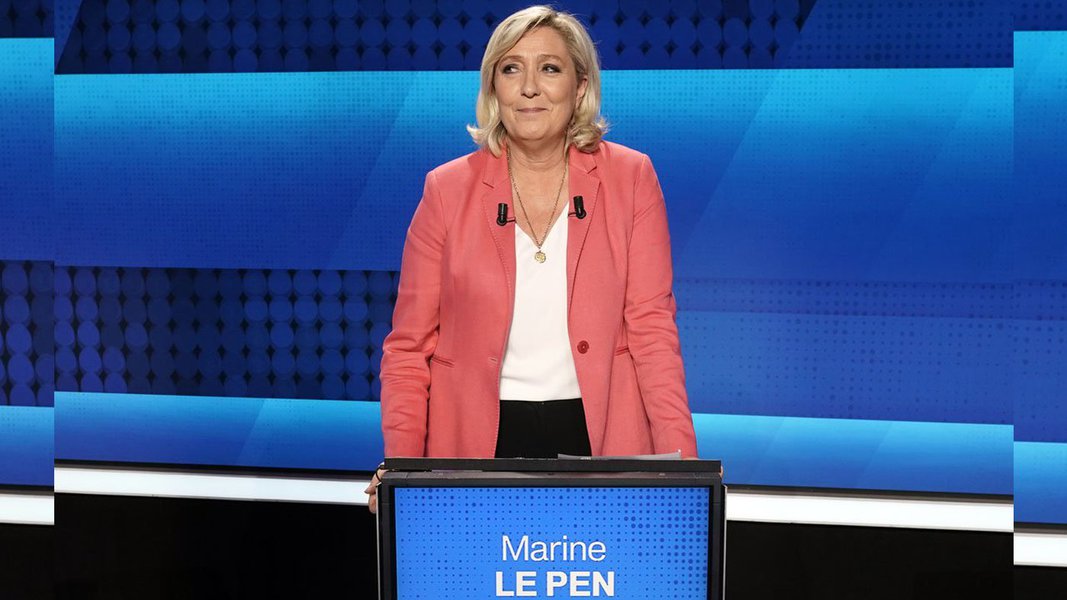 Eleições europeias: extrema direita lidera com 23% na França