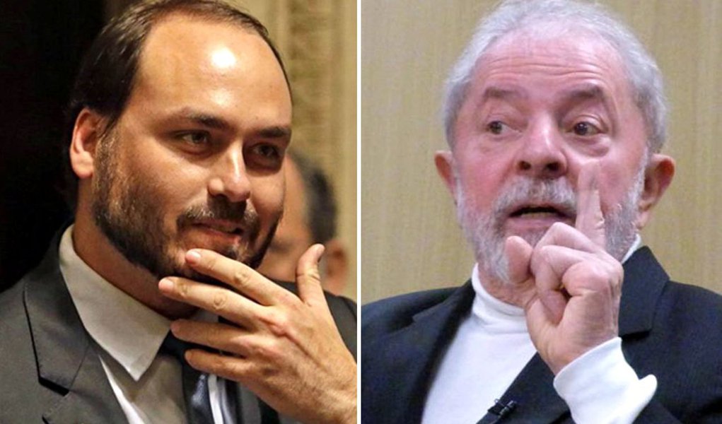 Em plena Vaza Jato, Carlos Bolsonaro insulta Lula
