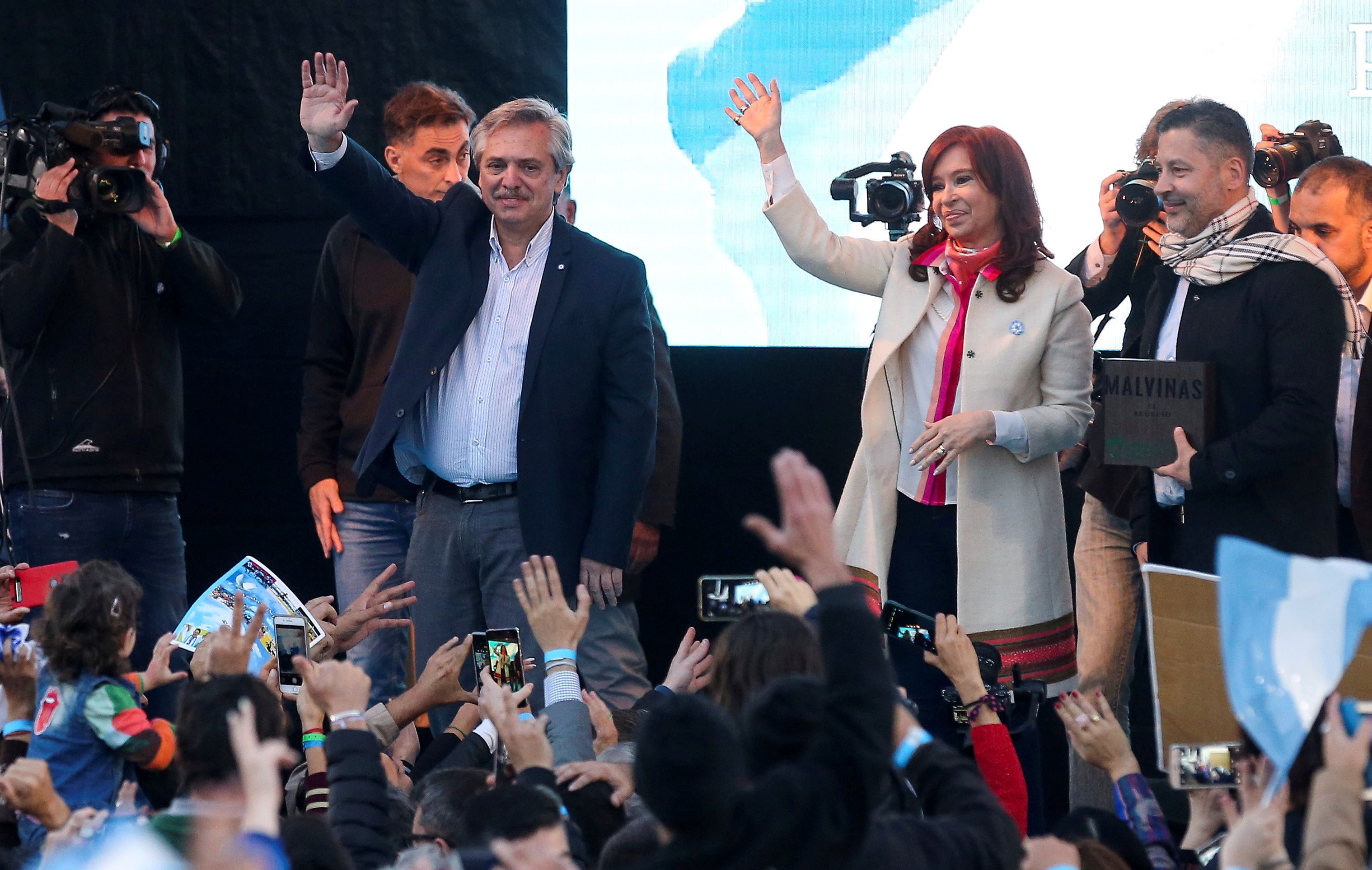Alberto Fernandez e Cristina Kirchner