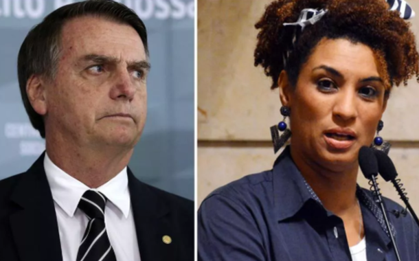 Jair Bolsonaro e Marielle Franco