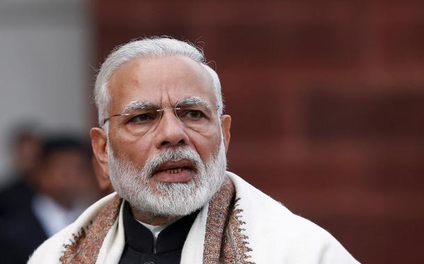 Narendra Modi, primeiro-ministro da Índia (Foto: Reuters) Narendra Modi, primeiro-ministro da Índia