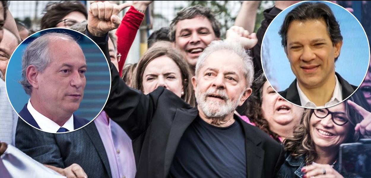 Filho de M rcio Fran a posta foto com livro de Ciro Gomes para