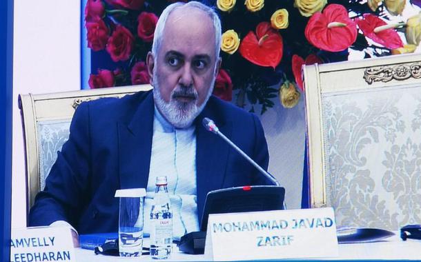 O chanceler iraniano Mohammad Javad Zarif