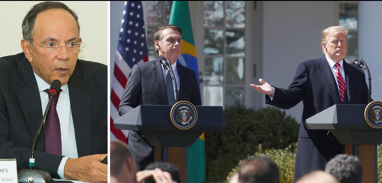 Marco Polo Mello Lopes, Jair Bolsonaro e Donald-Trump