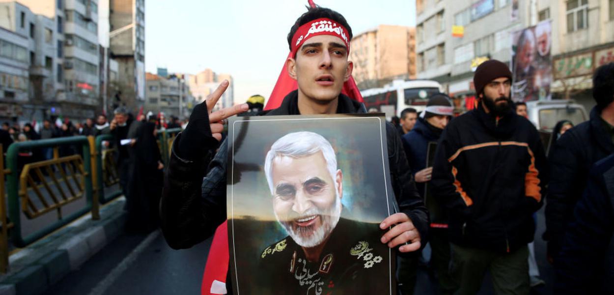 Irã protesta por assassinato do general Soleimani