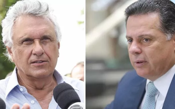Ronaldo Caiado (à esq.) e Marconi Perillo