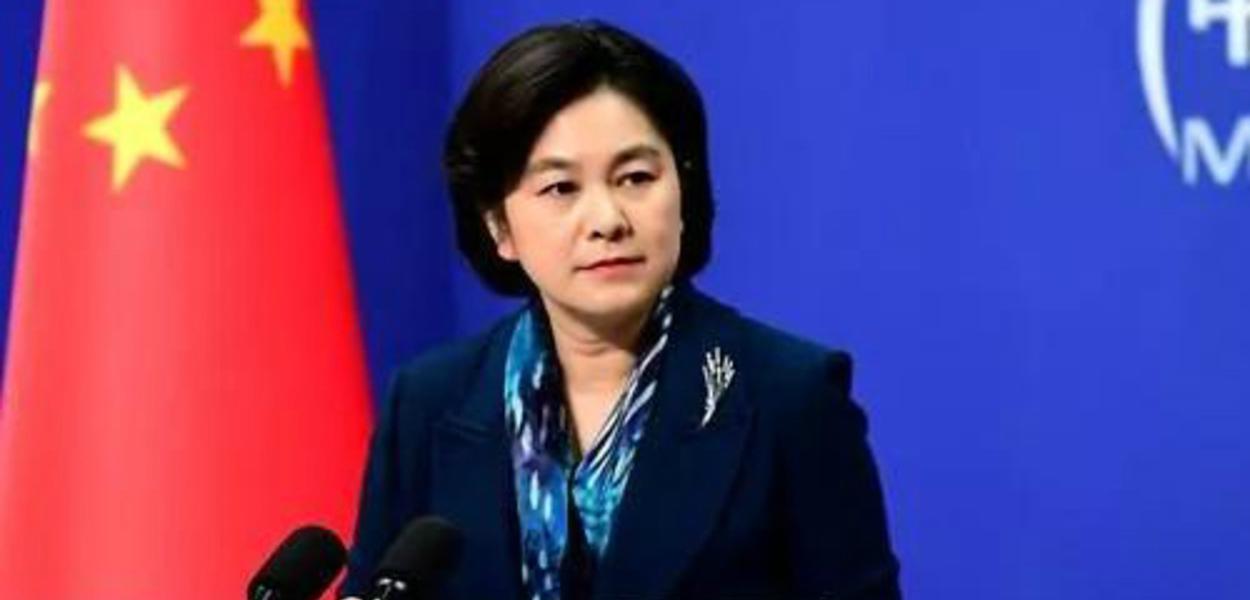 Hua Chunying, porta-voz da Chancelaria chinesa