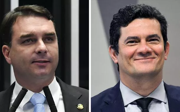 Após atuar nos EUA contra o Brasil, Flávio Bolsonaro vaio ao lançamento da pré-candidatura de Moro ao governo do PR
