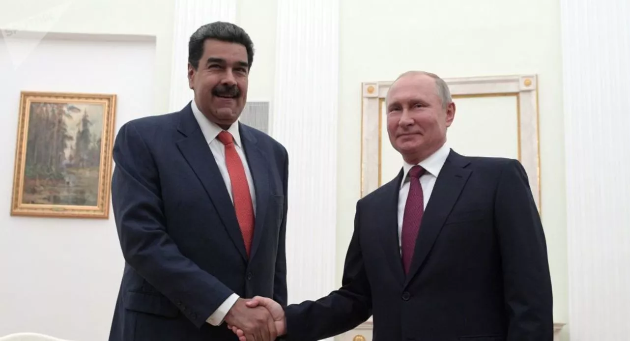 Nicolás Maduro e Vladimir Putin