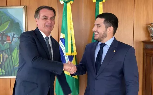 Jair Bolsonaro e André Fernandes