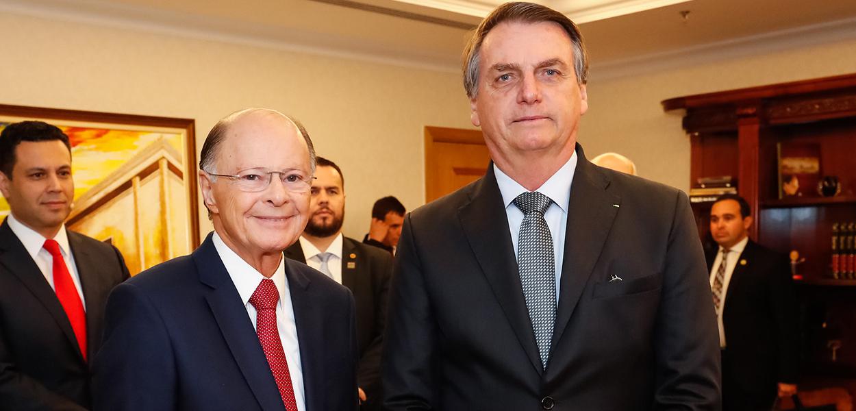 Edir Macedo e Jair Bolsonaro
