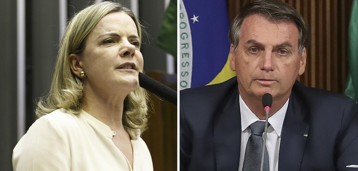 Gleisi: Bolsonaro é um incompetente que não melhora a vida do povo - Brasil  247