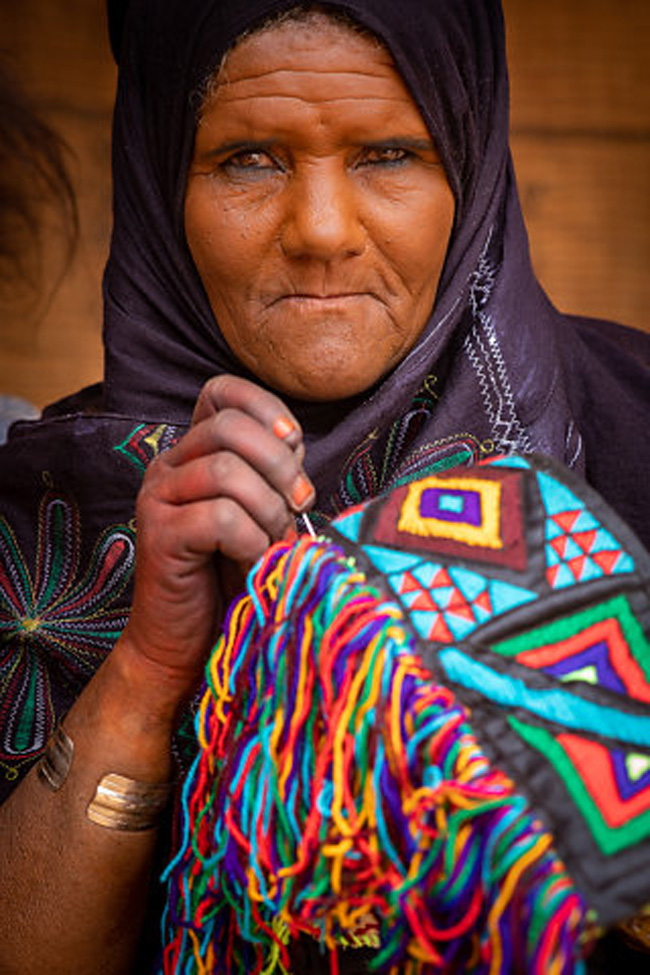 Mulheres tuaregues não usam véu