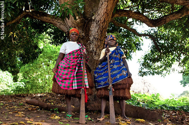 Moças "defunto", da Guiné Bissau