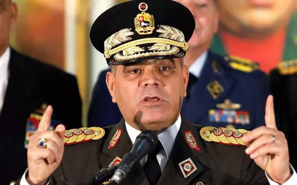 O ministro da Defesa da Venezuela, Vladimir Padrino López