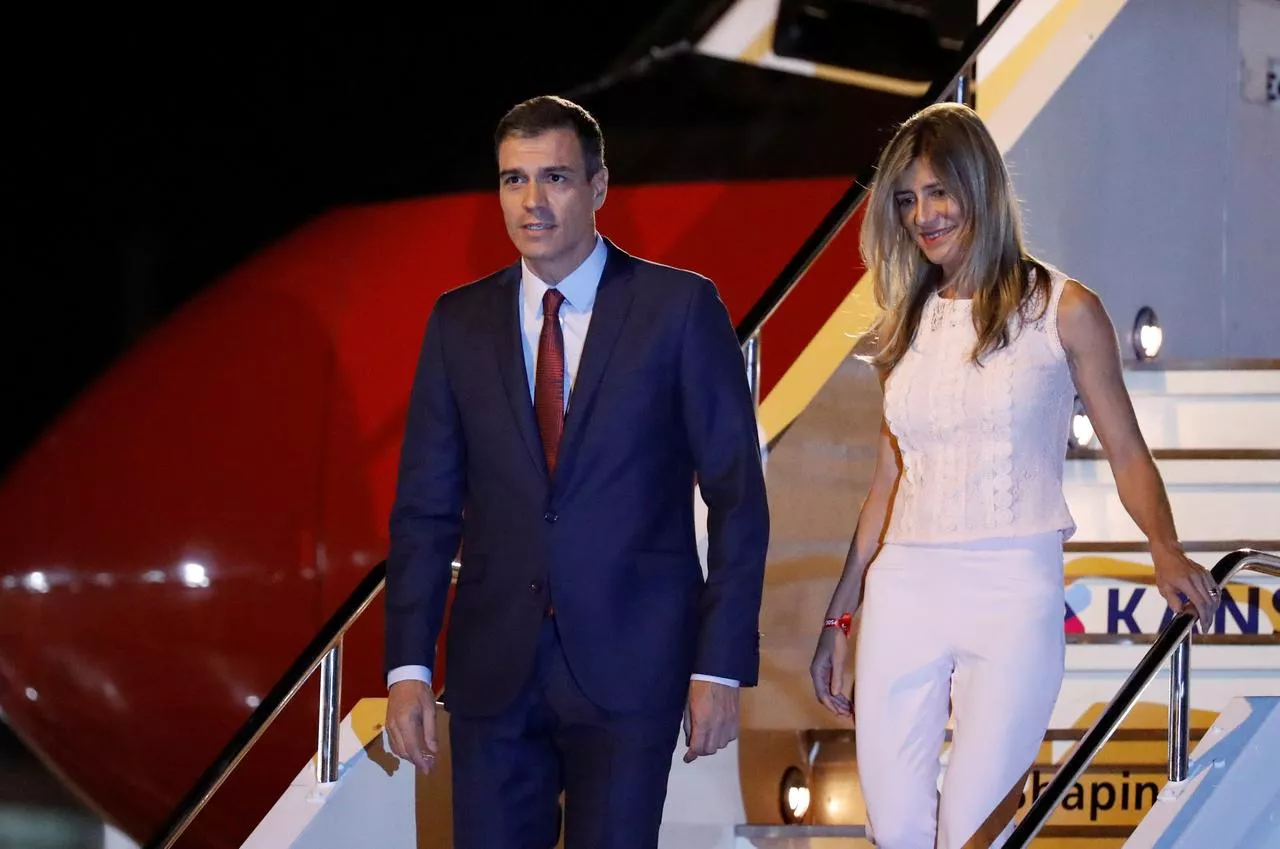 Pedro Sánchez e Begona Gomez