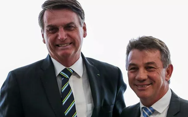 Jair Bolsonaro e Antonio Denarium