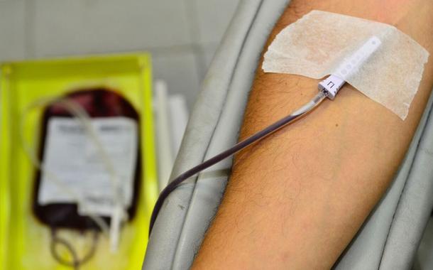 Processo de doação de sangue