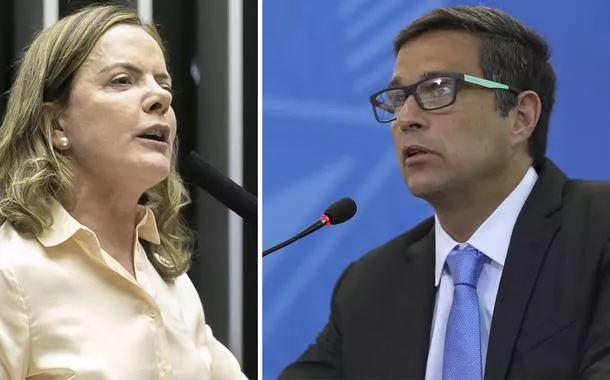 'Como pode ser presidente do BC e esconder negócios com especulação?', questiona Gleisi sobre Campos Neto