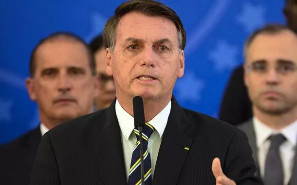 Jair Bolsonaro faz Pronunciamento no Palácio do Planalto