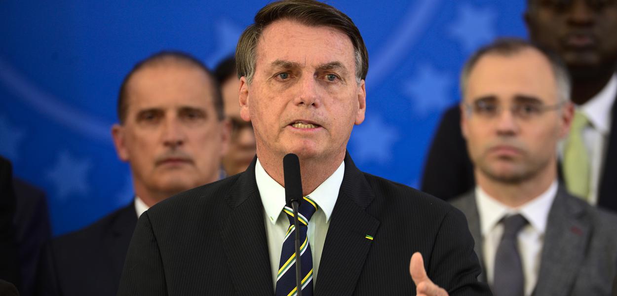 Jair Bolsonaro faz Pronunciamento no Palácio do Planalto (Foto: Marcello Casal Jr/Agência Brasil)