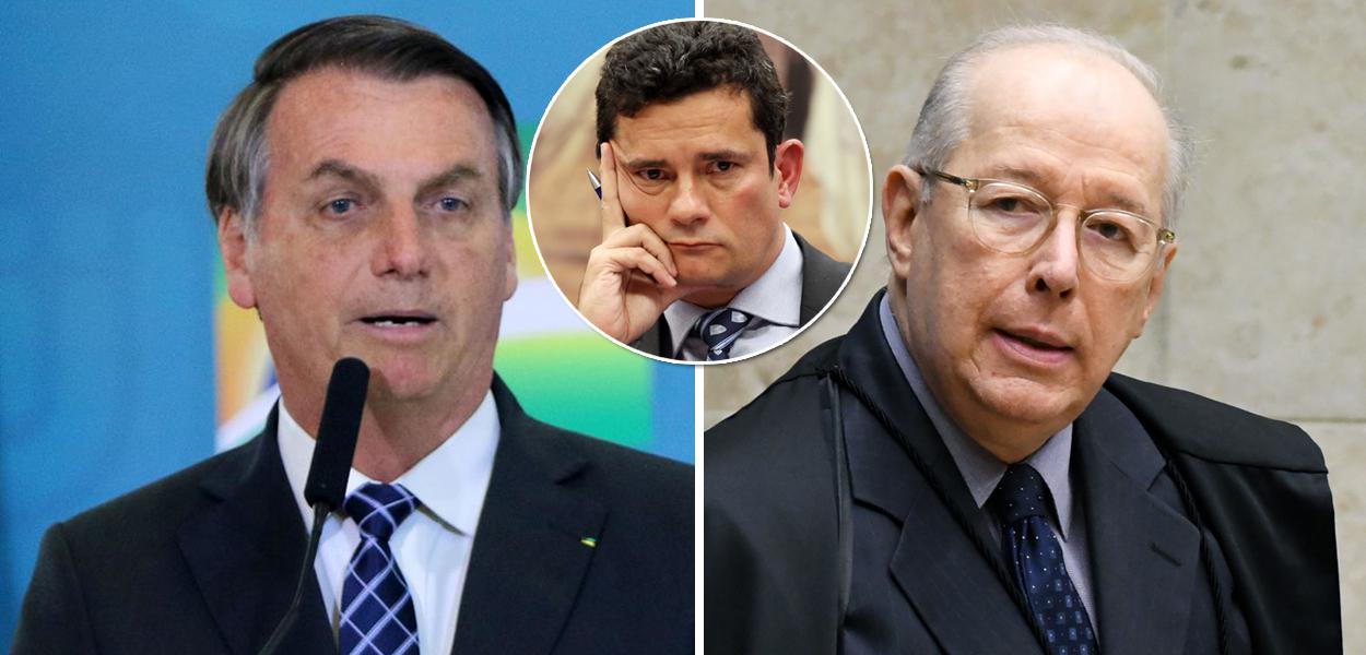 Jair Bolsonaro, Sergio Moro e Celso de Mello