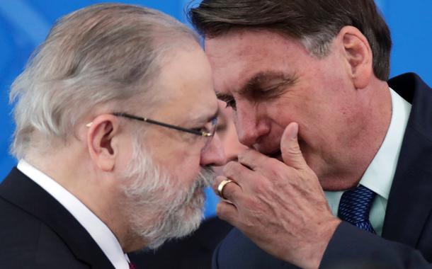 Jair Bolsonaro e Augusto Aras
