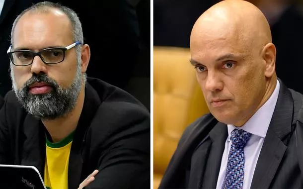 Moraes manda PF abrir inquérito contra blogueiro bolsonarista Allan dos Santos por forjar mensagens contra jornalista