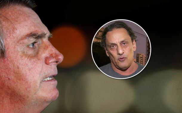 Jair Bolsonaro e Frederick Wassef (Foto: Reuters | Reprodução) Jair Bolsonaro e Frederick Wassef