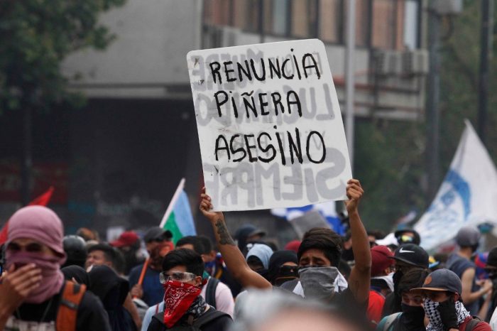 PROTESTOS NO CHILE EM 2019
