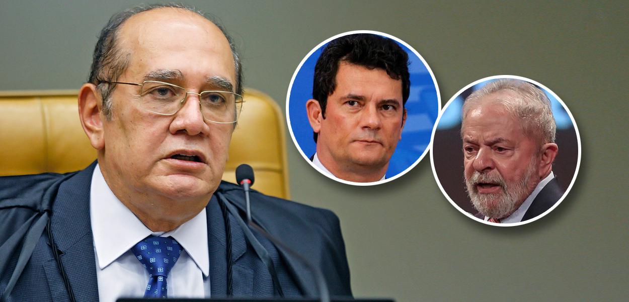 Gilmar Mendes, Sérgio Moro e Lula