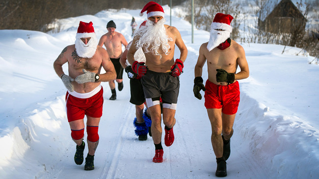 Papais Noel na Sibéria