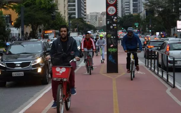 Ciclovia da Avenida Paulista, em São Paulo