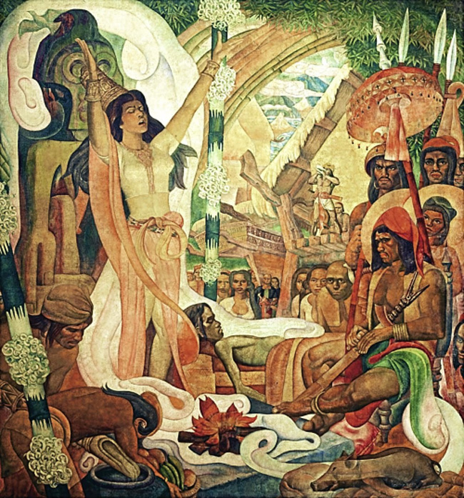 Ritual de babaylan (Ilustração)