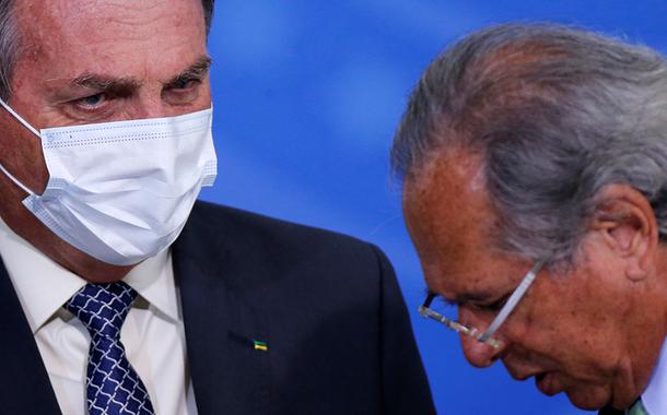 Bolsonaro e Guedes participam de evento em Brasília 19/08/2020