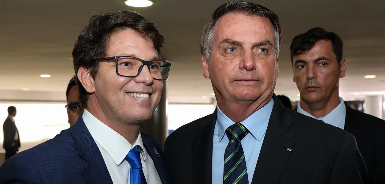 Mário Frias e Jair Bolsonaro