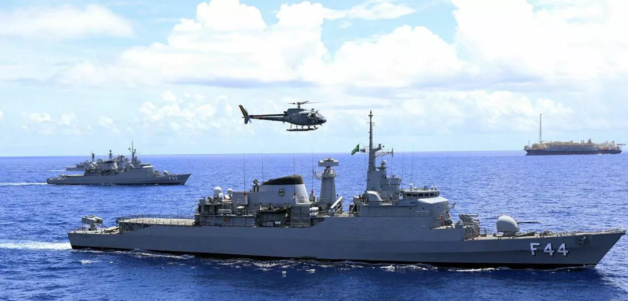 Marinha do Brasil constrói terceiro navio do Programa Fragatas Classe Tamandaré com recursos do Novo PAC